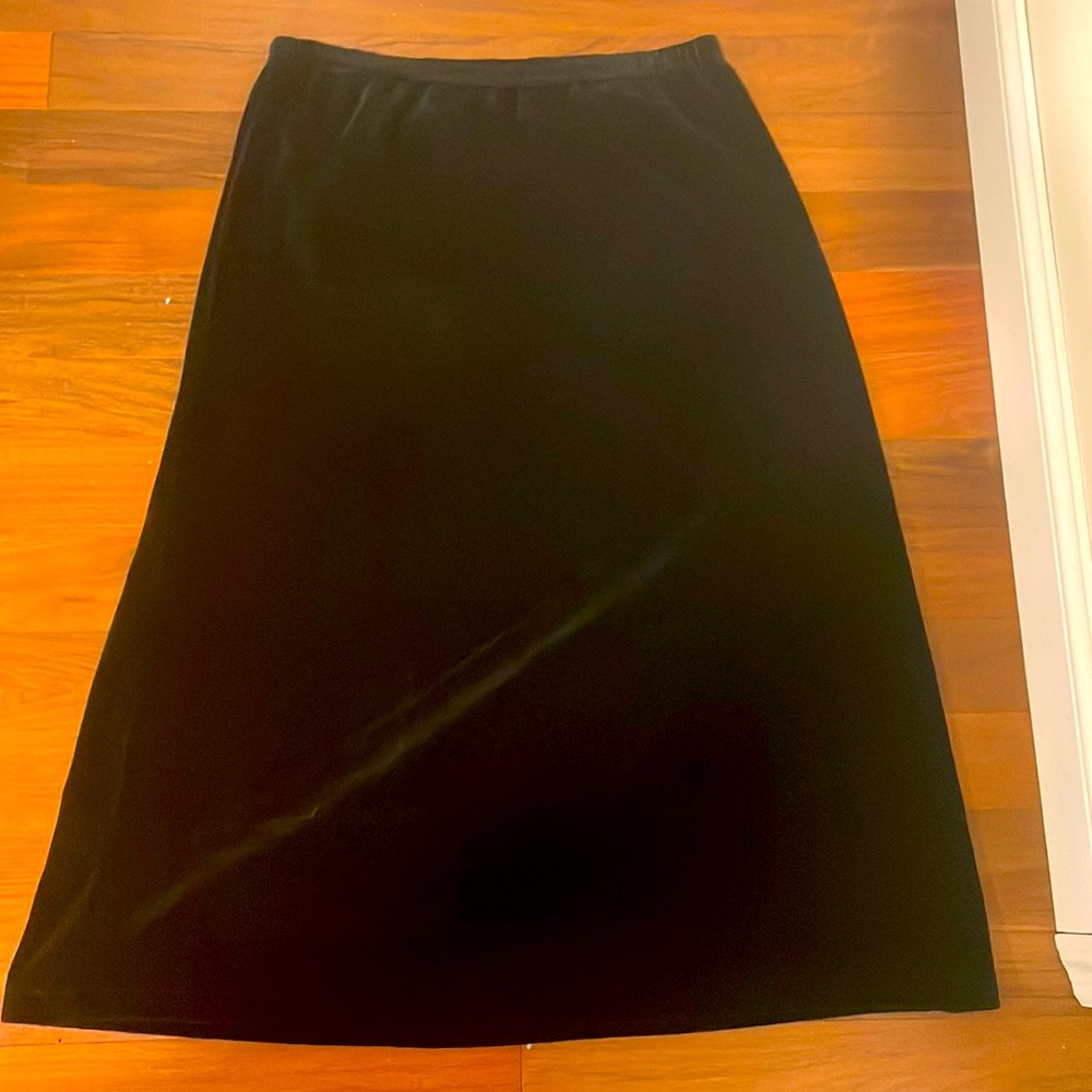 Velvet long comfortable fashionable skirt